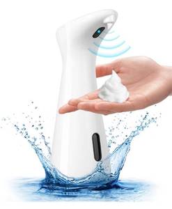 lot 13649 image: CYM Automatic Soap Dispenser, Soap Dispenser Bathroom, Automatic Soap Dispenser Touchless for HomeBathroom KitchenSchoolHotelOffice - Lot of 2