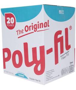 lot 13656 image: Fairfield The Original Poly-Fil Premium Box, 20 lb, White