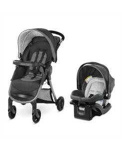 lot 14494 image: Graco FastAction Se Travel System with Infant Car Seat