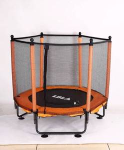 lot 14497 image: 48 Trampoline with Safety Enclosure