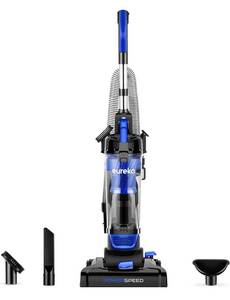 lot 14500 image: Eureka Lightweight Powerful Upright Vacuum Cleaner for Carpet and Hard Floor, PowerSpeed, New Model