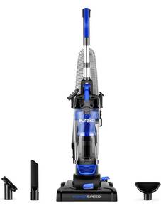 lot 14528 image: Eureka Lightweight Powerful Upright Vacuum Cleaner for Carpet and Hard Floor, PowerSpeed, New Model