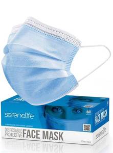 lot 15585 image: Disposable Face Masks pack of 40boxes 50 Ct total of 2000 pieces