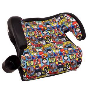 lot 15597 image: KidsEmbrace Backless Booster Car Seat, DC Comics Chibi Justice League