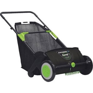 lot 11617 image: 21 Push Lawn Sweeper, 2.6 Bushel Collection Bag, LSW70021-Retail$149.99