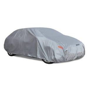 lot 11746 image: Motor Trend TrueShield All Weather 190 in. x 70 in. x 50 in. Car Cover, Silver