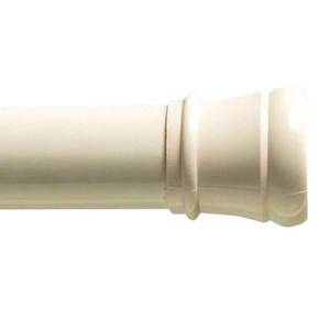 lot 11966 image: Zenna Home Shower Curtain Rod 60 in. L White