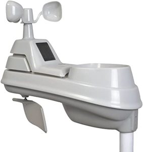 lot 11627 image: Acurite 06004m 5-in-1 Weather Sensor With Rain Gauge & 06073m Weather Sensor