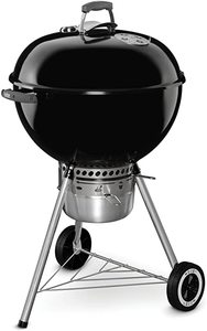 lot 11635 image: Weber Black 22 Charcoal Grill - Retail$219.00