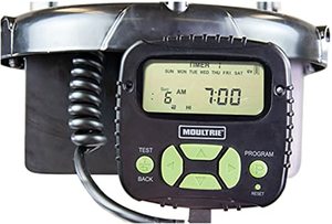 lot 11655 image: Moultrie Super Pro Mag6- Volt Programmable Metal Feeder Kit - Retail$159.99