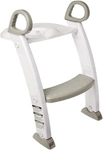 lot 11963 image: Spuddies Potty with Ladder, WhiteGray, One Size