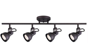 lot 11978 image: Canarm Polo Oil Bronze Ceiling Track Light