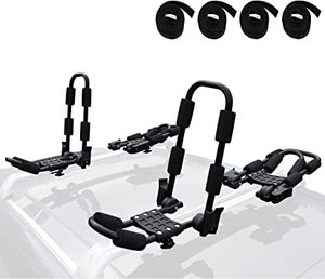 lot 11992 image: Folding Kayak Rack 4 PCSSet