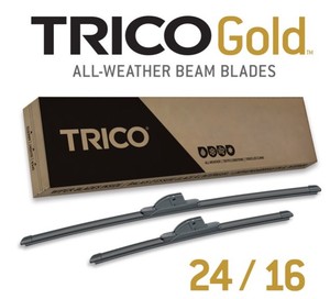 lot 11996 image: Trico Gold All-Weather Windshield Wipers 2416