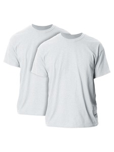 lot 11640 image: 2 Gildan XL White T-Shirts