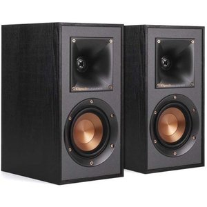 lot 1993 image: $$ Klipsch R-41M Bookshelf Speakers, Passive 2-Way Bookshelf Speakers (Pair) - Black - Retail $279