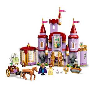 lot 5951 image: Belle and the Beasts Castle Lego