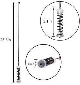 lot 5966 image: Updated W10780048 Washing Machine Suspension Rods, Compatible with Whirlpool Kenmore Amana Maytag, WTW4800XQ2, WTW4800XQ4 (Picture 7 is Fit Models)