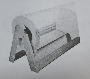 lot 5972 image: Paper Roll And Cutter Dispenser, 26.5L