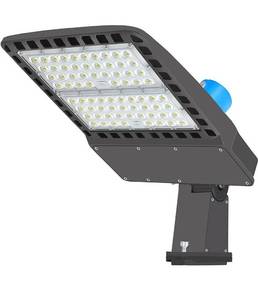 lot 5997 image: 300W LED Parking Lot Lighting,with Dusk-to-Dawn Photocell Sensor,IP65 Waterproof,39,000 Lumens,100-277V LED Pole Light ETL Listed,1000W HPS Equivalent (Arm Mount Kit)
