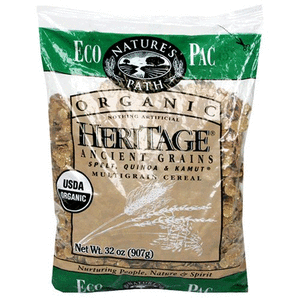 lot 6734 image: Natures Path Heritage Flakes Cereal 4 - 32 oz. Bags