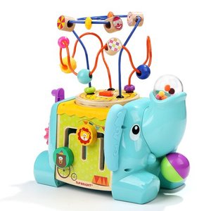 lot 13686 image: Top Bright - 5 In 1 Elephant Activity Cube