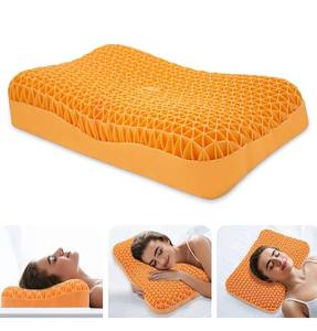 lot 13692 image: New Pressure-Free Pillow for Sleeping.Wave Shape to Release Pressure and Neck and Shoulder Pain Relief.Breathable and Washable.Neck Pillow Sleeping with Helping Sleeping Gift (Big)