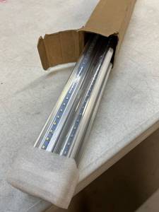 lot 13700 image: LightingWill T8 LED Tube Light 4 Pack 15W .9M Long LED Color Pure White