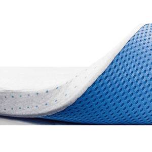lot 13704 image: ViscoSoft 3 Inch Memory Foam Mattress Topper Twin - Select High Density Ventilated Mattress Pad - Removable Bamboo-Rayon Cover