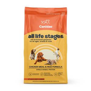 lot 13706 image: Canidae All Life Stages Chicken & Rice Dry Dog Food, 44 lb