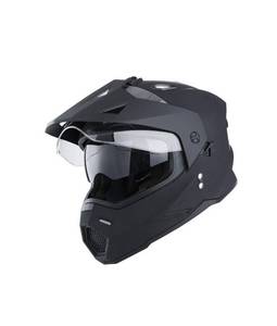 lot 13718 image: 1Storm Dual Sport Motorcycle Motocross ATV Dirt Bike Off Road Full Face Helmet Dual Visor
