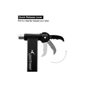 lot 13726 image: Bike Trainer Stand Indoor Cycling - Sportneer Magnetic Bicycle Exercise Stand with Noise Reduction Wheel for Road Bike