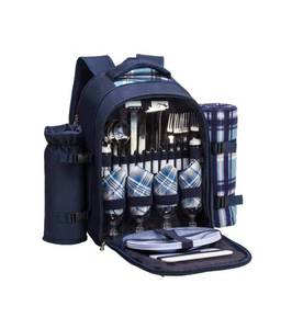 lot 13727 image: Apollo Walker Picnic Backpack for 4 Person and Extra Large Picnic Blanket 80 x 60 inches