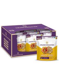 lot 14546 image: Crunchmaster Multi-Seed Gluten-Free Original, 4 Ounce Bags (Pack of 12)