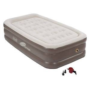 lot 14568 image: Coleman Supportrest Plus Pillowtop Twin Double High Airbed