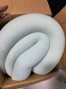lot 14575 image: Linenspa Essentials 2 Gel Memory Foam Mattress Topper