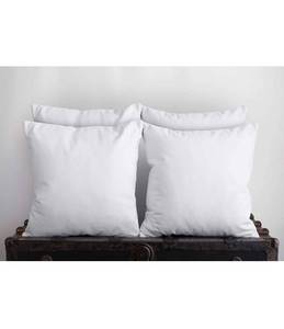 lot 15764 image: Utopia Bedding Throw Pillows Insert (Pack of 4, White) - 18 x 18 Inches Bed and Couch Pillows - Indoor Decorative Pillows