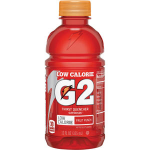 lot 15768 image: Lot Of 2- Gatorade G2 Thirst Quencher Fruit Punch, Grape 144 Fluid Ounce 6 Pack Plastic Bottle- Gatorade Thirst Quencher Cool Blue 12 Pack