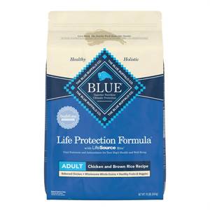 lot 15769 image: Blue Buffalo Life Protection Formula Natural Adult Dry Dog Food, Chicken and Brown Rice 15-lb