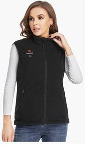 lot 18576 image: Nomakk Womens XL Fleece Heated Vest missing Battery Pack