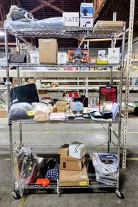 lot 25001 image: Everything On This CART  Over 40 (Mostly New) Items