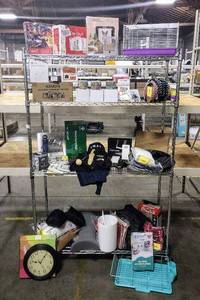 lot 25002 image: Lot of 45 (Mostly New) Items  Tablet Cases, Air Pod & Air Tag Cases, Holiday Items & So Much More