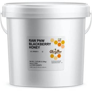 lot 6761 image: GloryBee Raw Pacific Northwest Blackberry Blossom Honey, 11.67lbs