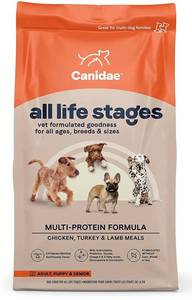 lot 6779 image: Canidae All Life Stages Chicken, Turkey, Lamb & Fish Meals Formula Dry Dog Food, 44 lbs