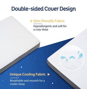 lot 6802 image: Papablic Pack and Play Mattress  Dual Sided Mattress for Babies and Toddlers  Unique Cooling System  Playard Mattress Fits Most Pack N Play Playpens