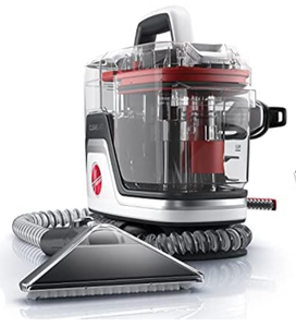 lot 6805 image: Hoover CleanSlate Plus Carpet & Upholstery Spot Cleaner, Stain Remover, Portable, FH14050, White