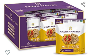 lot 6816 image: Crunchmaster Multi-Seed Gluten-Free Original, 4 Ounce Bags (Pack of 12)