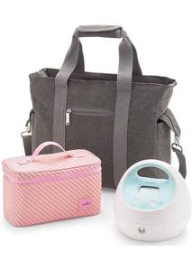 lot 13756 image: $$$ Spectra - S1 Plus Electric Breast Milk Pump with Tote Bag, Bottles and Cooler for Baby Feeding