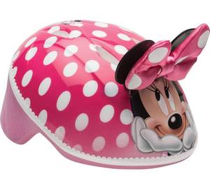 lot 13772 image: Disney Minnie Mouse Toddler Bike Helmets Sized for Age 3-5