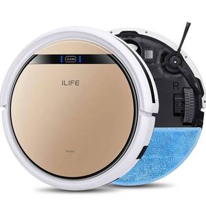 lot 13773 image: $$ ILIFE V5s Pro, 2-in-1 Robot Vacuum and Mop, Slim, Automatic Self-Charging Robotic Vacuum Cleaner, Daily Schedule, Ideal for Pet Hair, Hard Floor and Low Pile Carpet.